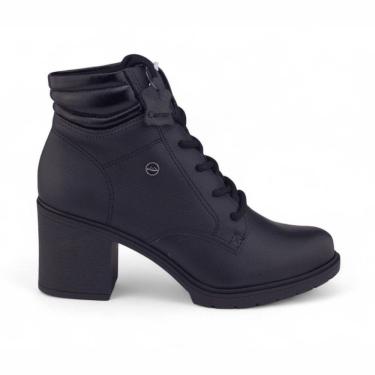 Imagem de Bota Feminina Dakota Cano Curto D0461 Couro Coturno