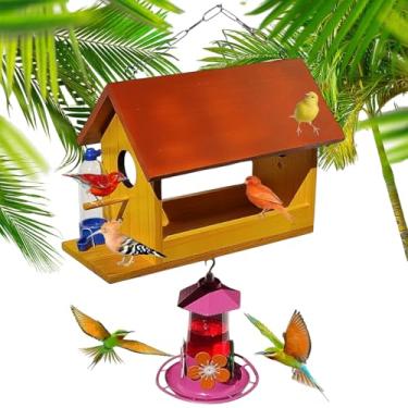 Imagem de Comedouro Tratador + Bebedouro Pássaros Livres luxo Eco