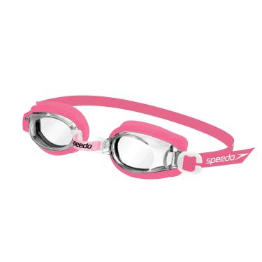 Imagem de Óculos De Natação Speedo Infantil Jr Captain Rosa/cristal 509207-060005-u