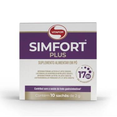 Imagem de Simfort Plus - Probiótico (Display 10 sachês de 2g) - Padrão: Único - 
