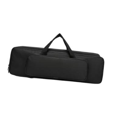 Imagem de Almencla Bolsa para teclado elétrico, bolsa com alça de ombro ajustável, presente, capa para teclado de piano, mochila para apresentação em concerto, S