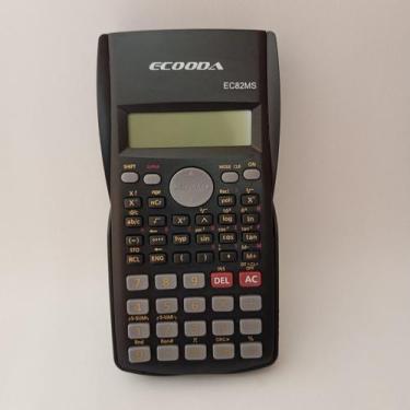 Imagem de Calculadora Científica 240 Funções Com Capa Proteção - NoBrand, Preto