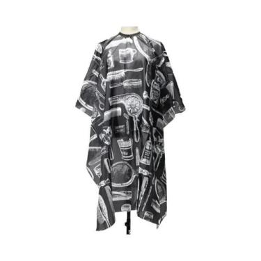 Imagem de Babadores De Cabeleireiro Antiaderentes Com Listras Retrô, Avental Con