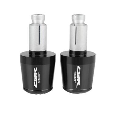 Imagem de Extremidades das manoplas de guidão de motocicleta, tampas de extremidade, acessórios deslizantes de peso para CBR650F CBR 650 CBR650 F 650F 2014-2016 2015