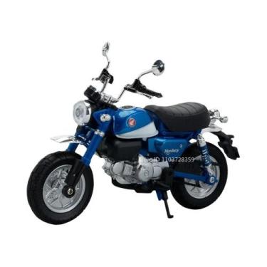 Imagem de HONDA JH-70 Mini Moto Brinquedo Em Escala 1:12, Metal Fundido, Som, Lu