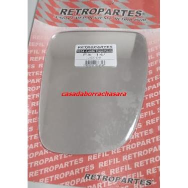 Imagem de Lente de Vidro para Retrovisor Direito do Lado do Passageiro para Honda Fit, 2014 a 2019, Sem Base