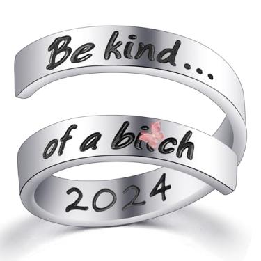 Imagem de Angel's Draw Home Class of 2024 Anel de formatura para presente dela anel de formatura 2024 presentes ensino médio faculdade formatura presente para ele ela, Madeira Couro, Strass