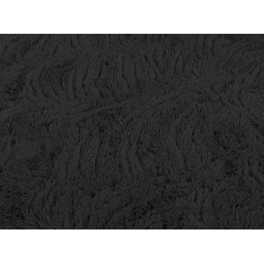 Imagem de Tapete Peludo 3,00 x 2,00 Grande Felpudo Para Sala e Quarto(Preto)