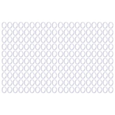 Imagem de Zerodis Clamp/Holder de Boca de PCO Centro Safe e Acessórios Não -Tóxicos para Fazendas de Pássaros 200pcs (Pequeno branco)