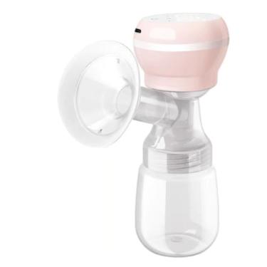 Imagem de Bomba Tira Leite Elétrica e Acessórios alta Potência de Sucção Silenciosa Portátil Amamentação NOVEVE(ROSA)