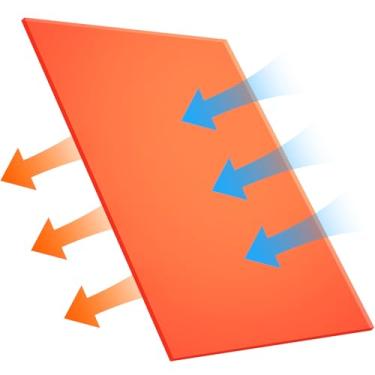 Imagem de YIBEICO 1 peça de máquina de gravação a laser OD7 para placa de proteção a laser de 200 a 540 nm, placa de proteção a laser 355 nm, 450 nm, 530 nm, 532 nm, janela de filtragem de luz azul
