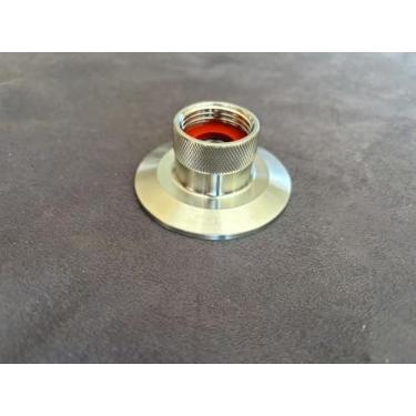 Imagem de Mangueira de jardim 3/4 para trevo triplo de 5 cm compatível com adaptador de mangueira de jardim fêmea 5 cm braçadeira tripla sanitária 5 cm TC x conector de mangueira de jardim de 3/4 (mangueira de