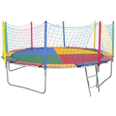 Imagem de Cama Elástica 3,05m Chicoplay Colorida Nacional