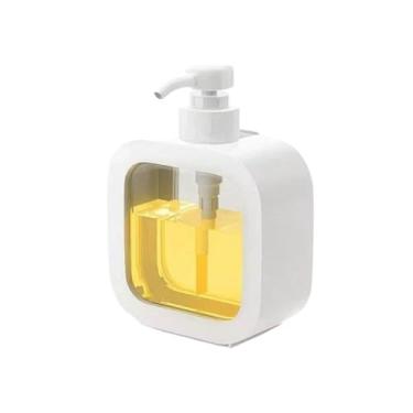 Imagem de Dispensador de Sabonete Líquido, Detergente, Shampoo e Cremes – Recarregável – 300ml, 500ml ou Kit 2 Peças (300 ML)