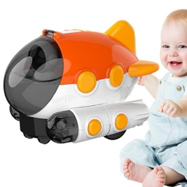 Imagem de Brinquedos musicais rastejantes,Brinquedo caracol rastejante, Brinquedo para caminhar com caracol, Brinquedos educativos de aprendizagem precoce, para crianças, crianças pequen