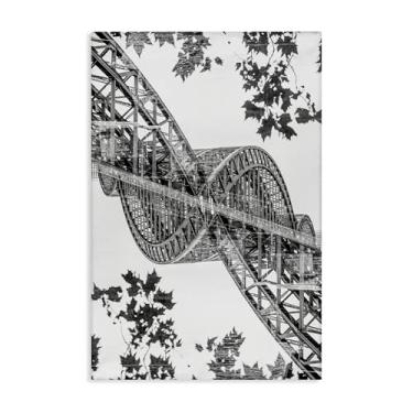 Imagem de Stupell Industries Arte de parede em tela surrealismo de ferro industrial por Robin Vandenabeele, 76 x 50 cm