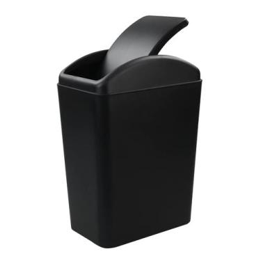 Imagem de Lata de lixo Tyminin Plastic Swing Lid 16L preta