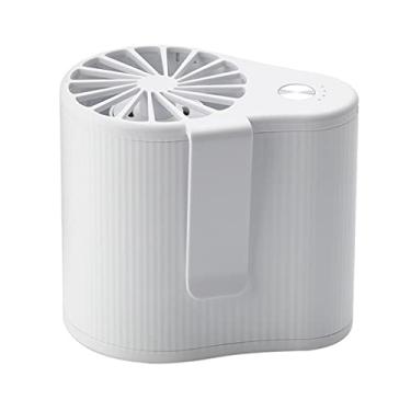 Imagem de Mini ventilador de pendurar na cintura, ventiladores pessoais de carregamento USB, ventilador pequeno de verão preguiçoso para cama, mesa, escritório, quarto, mesa