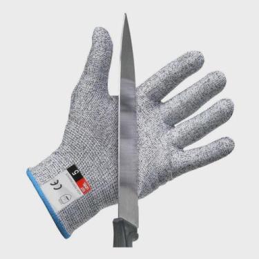 Imagem de Luvas Profissional Anti Corte Máxima Proteção Facas Nivel 5 Q 2256 - M