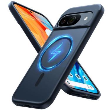Imagem de Capa de telefone TORRAS magnética à prova de choque para Google Pixel 
