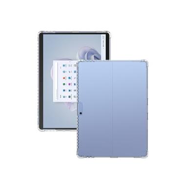 Imagem de Capa transparente para Microsoft Surface Pro 7+/7/6/5/4 de 12,3 polegadas, capa FJIASTB flexível de TPU à prova de choque com airbag para tablet Windows, leve (transparente)