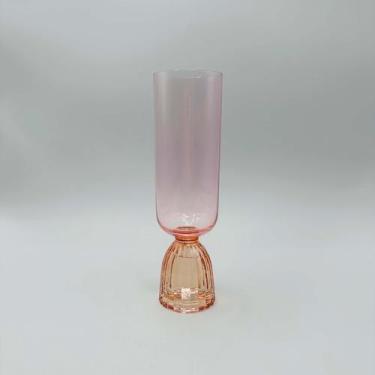 Imagem de Taça Triângulo Laranja e Rosa 270ml - fl