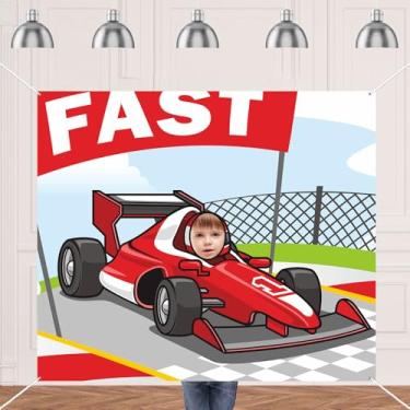 Imagem de Welcome Race Fans Racing Car Banner Pano de Fundo Troféu Cheque Bandeira F1 F3 Tema Decorações Decoração para Hot Wheels 1º Aniversário Festa Chá de Bebê Bandeira Suprimentos Favores Fundo Foto Booth