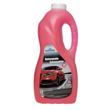 Imagem de Detergente Automotivo com Cera de Carnaúba, Tripla Ação, Concentrado, Limpa, Protege e Dá Brilho Quimiprol 2L