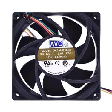 Imagem de Novo ventilador de servidor DASA0925B2S para resfriamento quadrado AVC Cooler DC12V 2.0A 92 * 92 * 25 mm Cinco fios