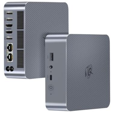 Imagem de Beelink Mini PC EQi12, Intel Core i5 1235U (10C/12T, até 4,4GHz), 16GB DDR4 3200MHz 500GB PCle4.0 SSD, Mini Computador Dual HDMI Display 4K 60Hz/Dual Gigabit LAN/WiFi6/BT5.4/Micro PC/Win11 Pro