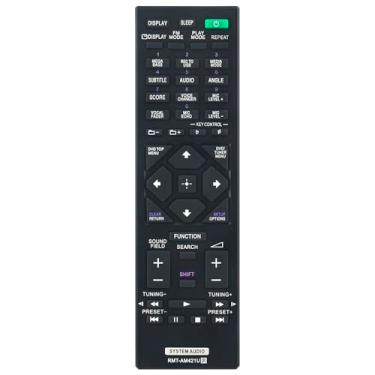 Imagem de Controle remoto de áudio de substituição RMT-AM421U compatível com o sistema de áudio doméstico de alta potência Sony MHC-M40D HCD-M40D MHC-M20D RMT-AM420U MHC-M60D MHS-V72D MHC-M80D MHC-V83D MHC-V73D
