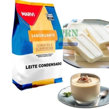 Imagem de Base Saborizante Leite Condensado Marvi 1kg Para Soverte Picolé Geladi