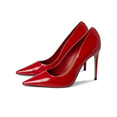 Imagem de Steve Madden Sapato feminino Noir Pump, Couro vermelho, 39