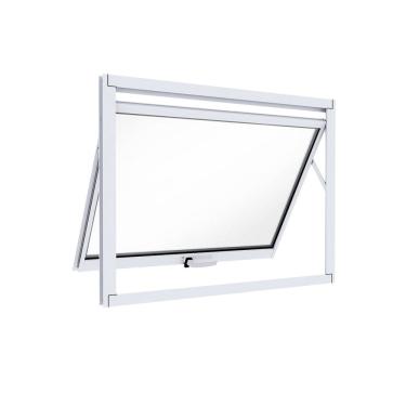 Imagem de Janela de Alumínio Máximo Ar 60x80cm Lucasa Ideale Branco
