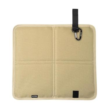 Imagem de YIJU Almofada para assento de acampamento, almofada confortável, multifuncional, acessórios portáteis, tecido Oxford para pesca, atividades ao, Cáqui