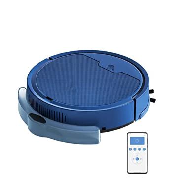 Imagem de Robô aspirador de pó e esfregão tudo em um, aspirador de pó robô de esfregão dois em um com tanque de água e caixote do lixo, sucção de 2000 PA, corrida de 80 minutos, aspirador robótico potente para