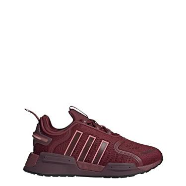 Imagem de adidas Tênis feminino casual NMD V3 com cadarço - vermelho, Vermelho/Super Pop/Beam Orange, 35