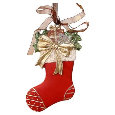 Imagem de shamjina Pingente de Natal, enfeite de Natal, decoração criativa e versátil de resina para festival interno, loja, festa, vitrine, Style C