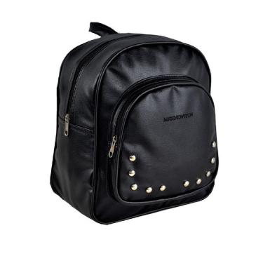 Imagem de Mochila Feminina Casual, Pequena, Com Bolso Na Frente