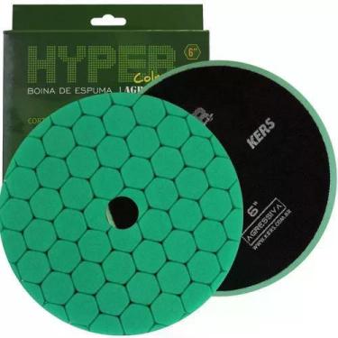 Imagem de Boina de Espuma Hyper 6" Verde Agressiva Kers