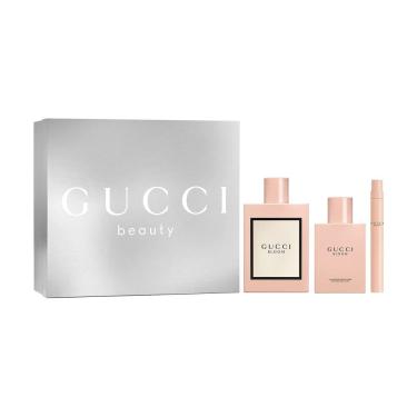 Imagem de Conjunto de perfumes Gucci Bloom Eau de Parfum 100ml para mulheres, 3 unidades