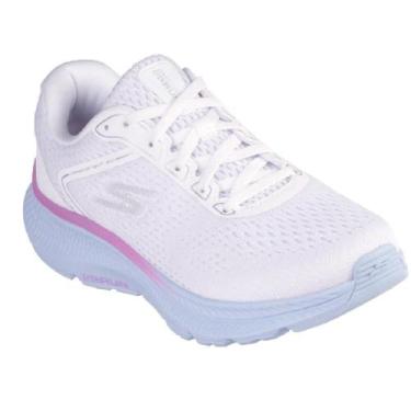 Imagem de Tenis skechers go run consistent 2.0 - mile marker feminino, Branco, A