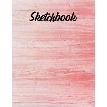 Imagem de Sketchbook: 8.5"x11" 120 Pages Best Quality Blank White Paper Notebook for Drawing, Writing, Painting or Sketching