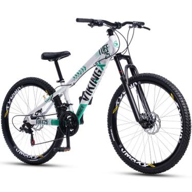 Imagem de Bicicleta Bike Vikingx Freeride Tuff 25 Vmaxx Aro 26 Cores Mountain Freio a Disco