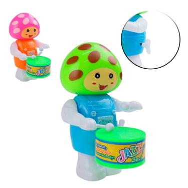 Imagem de Cogumelo Plástico à Corda com Tambor Color - Tudo em Caixa