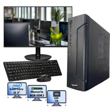 Imagem de Computador Completo Intel i5 2ª Geração 8GB SSD 1TB Win11 - Wa Eletron