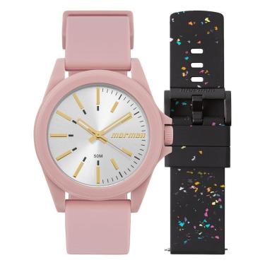 Imagem de Relógio Mormaii Feminino Mude Rosa - MO2035LV/T8K MO2035LV/T8K-Feminino