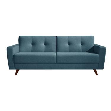 Imagem de Sofá 2 Lugares Monet Linho Azul 160 cm