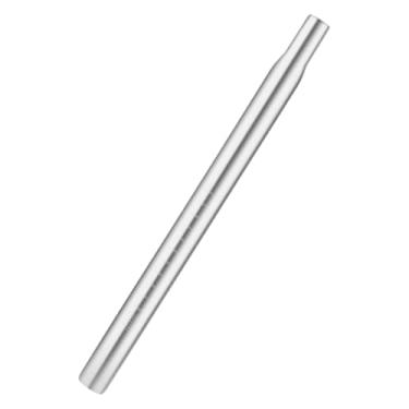 Imagem de KiBcsLic Canote de selim de bicicleta em liga de alumínio com comprimento de 350 mm, acessório resistente e de rápida instalação para bicicletas de montanha, 27.2 Mm X 350 Mm