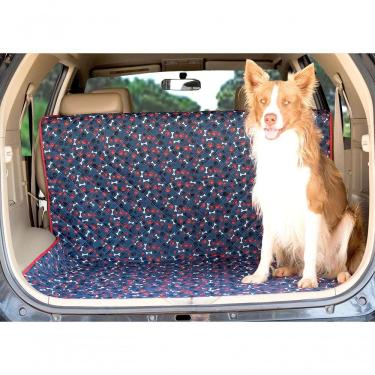 Imagem de Protetor Pet De Veiculo Para Porta Mala Patinhas